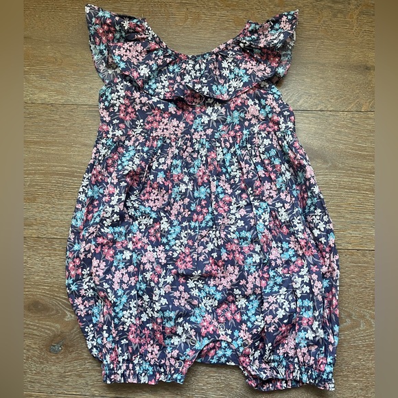 Oliver London Liberty Blue Romper | size 2-3Y - Picture 4 of 4